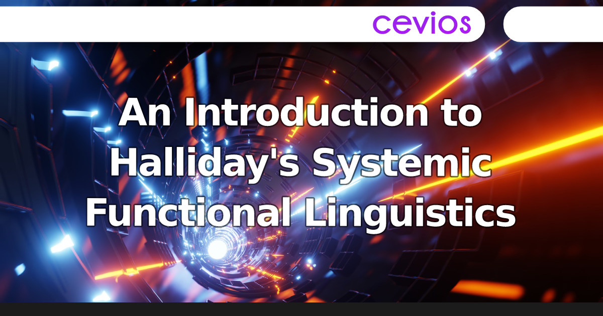 An Introduction to Halliday's Systemic Functional Linguistics